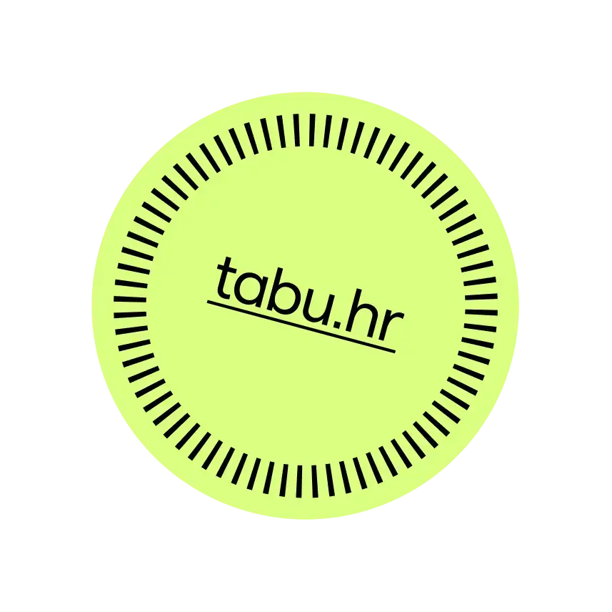 Tabu.hr — sticker žuti